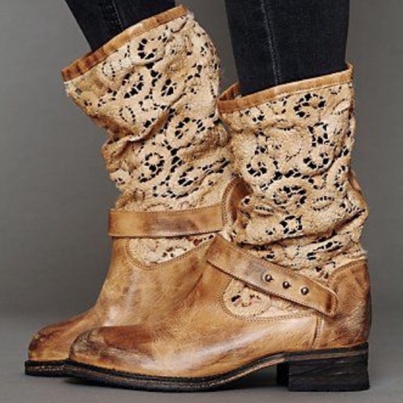 Free People crochet beau boot EUC - Picture 2 of 8